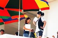 天氣再熱也要採訪