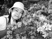穴澤雅子覺得，淡江人、事、物都好有感情，可以在這裡念書好幸福。（圖�穴澤雅子提供）