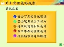 資訊策略規劃