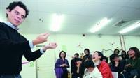 法文系模仿秀全場樂開懷。（曾煥元攝）