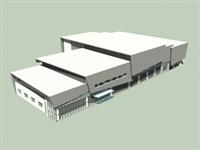 蘭陽校園活動中心3D透視圖。（圖�徐維志提供）