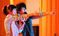 知名藝人林綾及知名主持人Dennis（攝影�林奕宏）