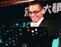 外籍生和交換生致詞代表在歡送會中，發表淡江4年的生活心得，其中一位致詞代表為來自貝里斯韋恩利立。（攝影�鄭雅文）