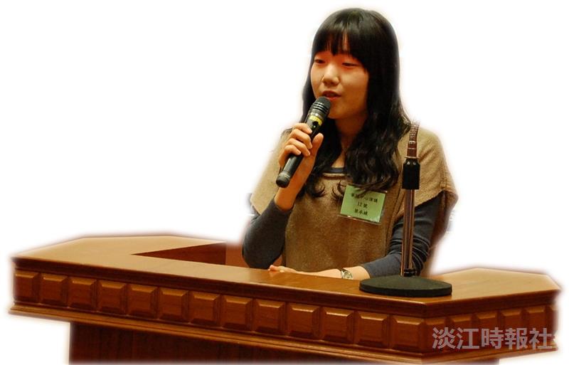 成教部華語演講冠軍梁承娥