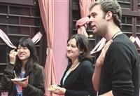 英會社感恩party 吃烤雞學英文