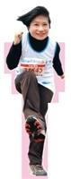 盧麗香以路跑讓人生動起來