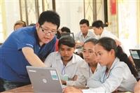 服務深耕柬埔寨 設電腦教室 學習環境UP