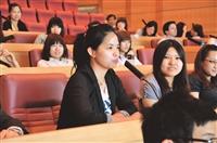 與校長有約 大四學生座談會 互動熱絡