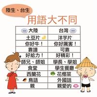 兩岸用語大不同（圖／李又如）
