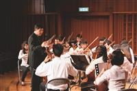 本校弦樂社與大同大學弦樂社首次合作，精采曲目表演讓觀眾大飽耳福！（攝影／李鎮亞）
