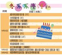 各系系慶活動