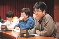 陸生輔導會議，陸生發表在臺生活問題。（攝影／鄭雅文）