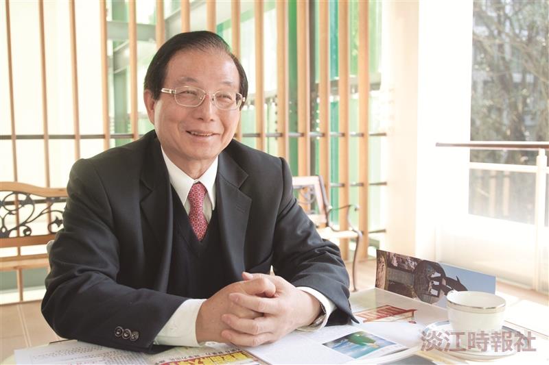 吳清基以教育志工自許，繼續推動高等教育在兩岸和東南亞的招生工作。（攝影／謝佩穎）