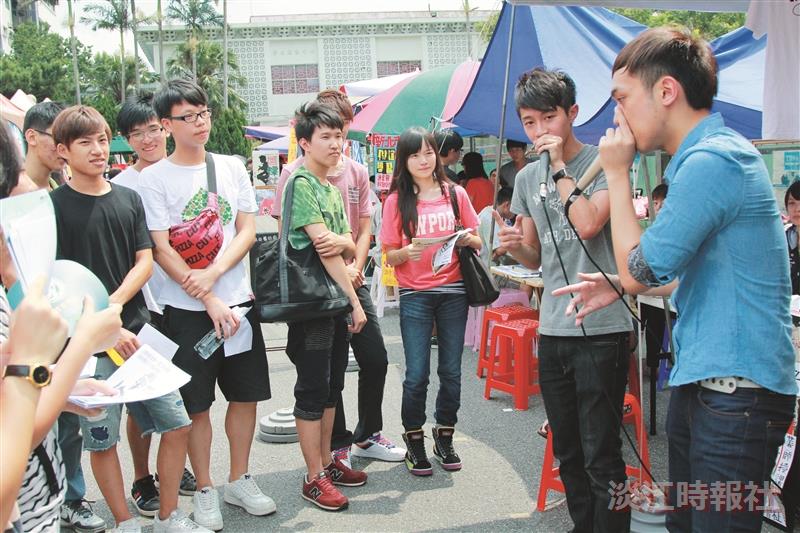 漾，Young青春」博覽會登場 海報街 蛋捲廣場 社團擺攤吸人氣