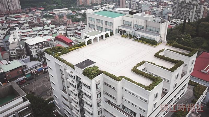鄧翔 空拍實錄 覺生圖書館頂樓、宮燈大道 盡收眼底