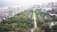 鄧翔 空拍實錄 覺生圖書館頂樓、宮燈大道 盡收眼底