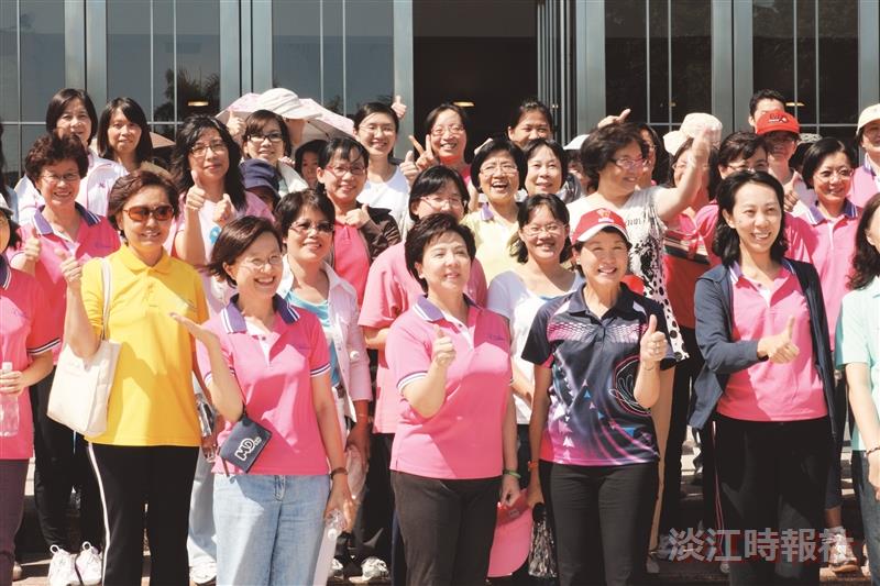 健康 樂活 女聯會總務處齊健走