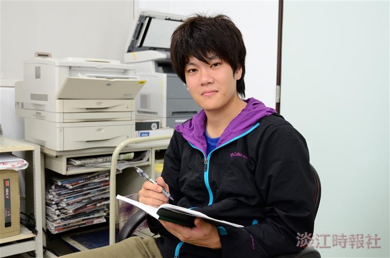 讀書好神>日交換生在臺 隨身筆記學中文 藤原友登