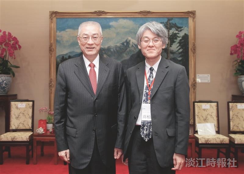 本校獲企業環保獎 副總統接見