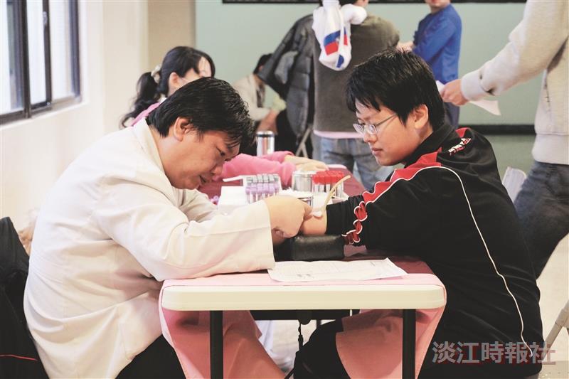 為實驗室把關 310師生免費健檢 羅孝賢：落實OHSAS 促進安全與健康