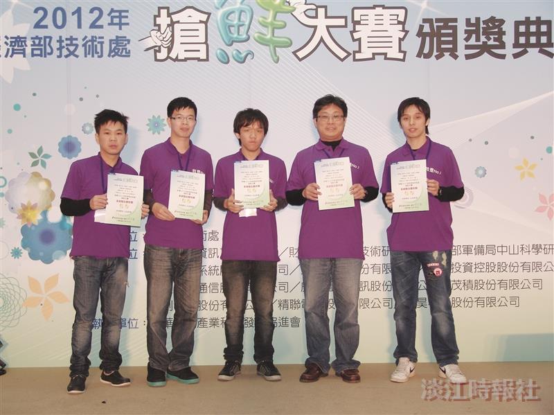 資工碩博生獲經部搶鮮獎 受中科院 工研院賞識 可攜式生命保全救護 北榮臨床應用
