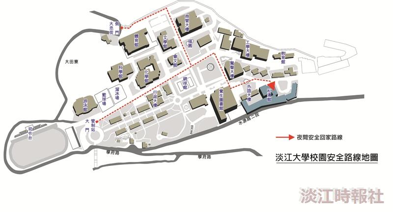 安全走廊亮灯 24HR安心校園
