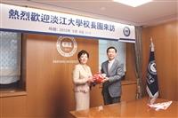 張校長率團參訪韓４姊妹校
