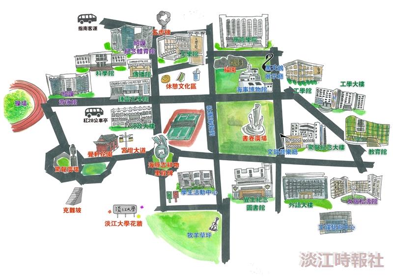 淡江富翁傳奇地圖