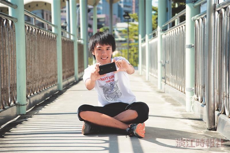 【校園話題人物】運管四蔡承羲 瘋參賽 短片得獎王