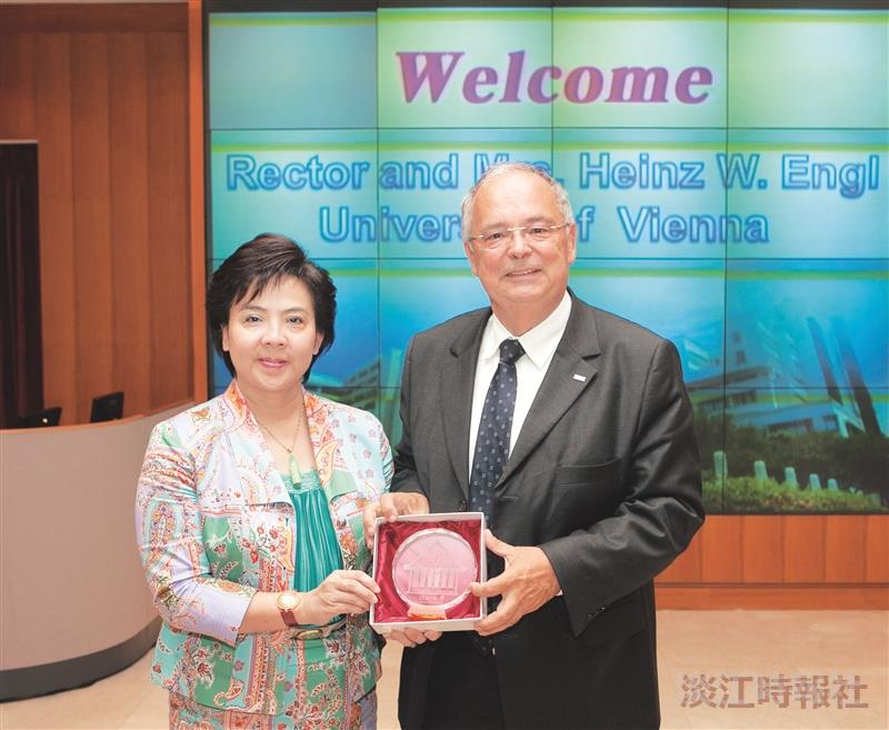 姊妹校維也納大學校長來訪
