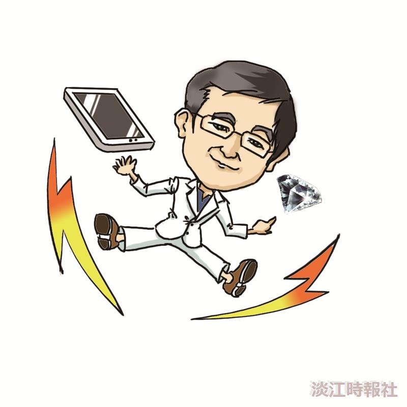 光華璀璨  林諭男沉浸於鑽石世界