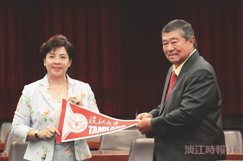 馬國拉曼大學校董校長來訪