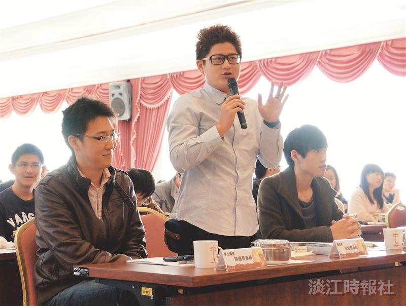 社團負責人建議暢言