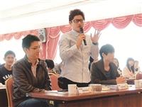 社團負責人建議暢言