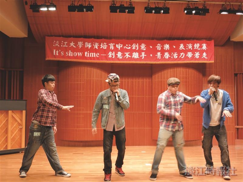 師資培育中心創意表演賽　互尬音樂才華