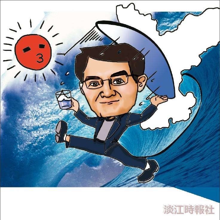 何啟東專研太陽能淡化海水