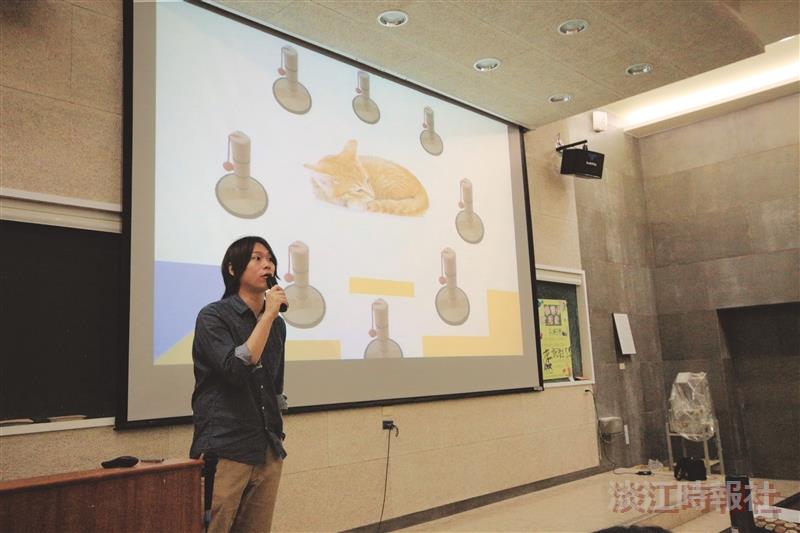 林子軒談貓行為 座無虛席
