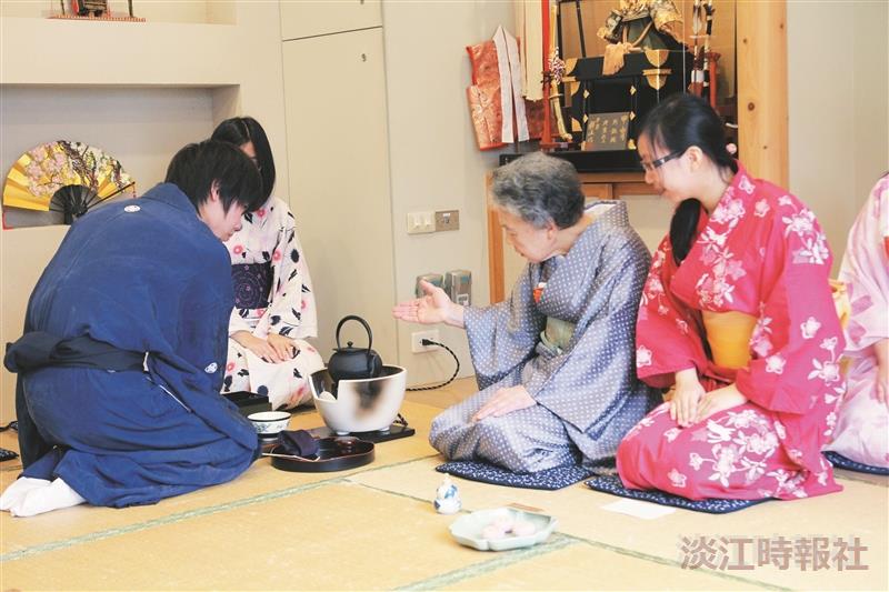 日本茶道大師關宗貴蒞校交流