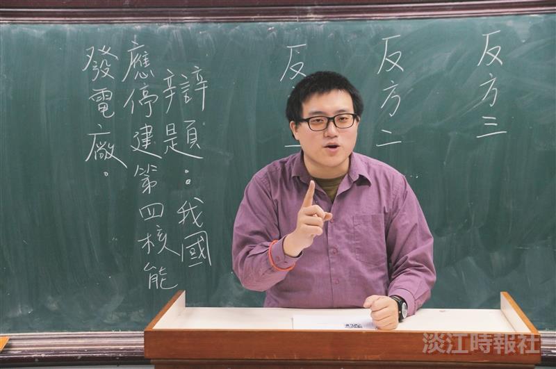 歐研四蔡承勳 辯才無礙　提攜後輩不遺餘力