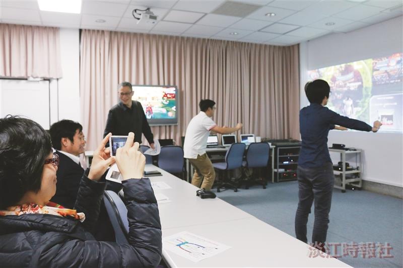 教科系體感教室大顯身手 外賓讚譽
