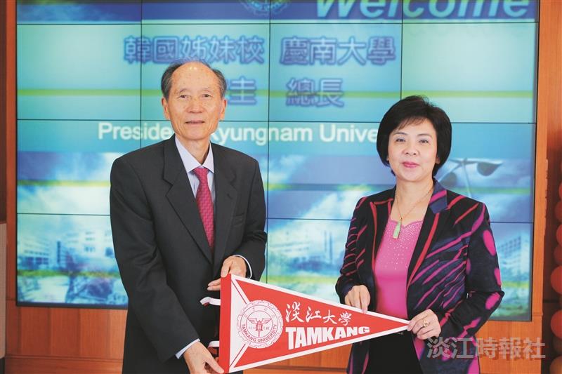 韓慶南大學校長來訪 肯定本校理工成就