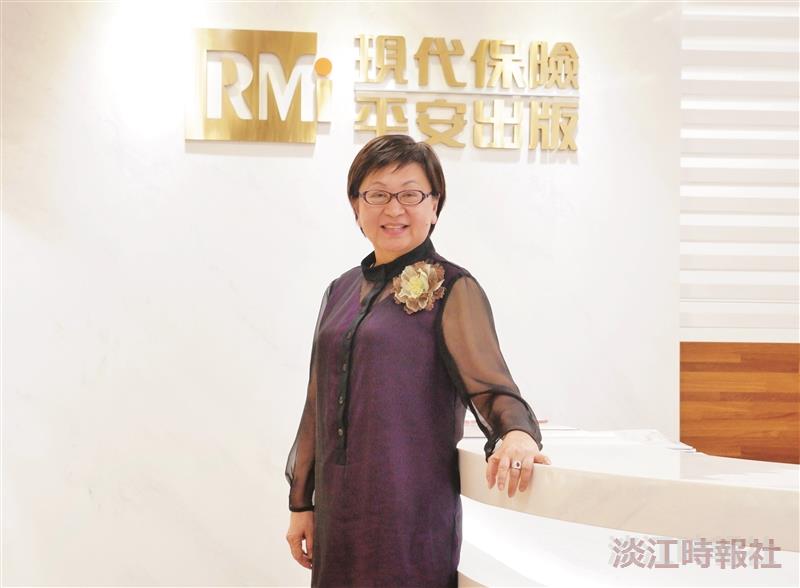 《現代保險》創辦人黃秀玲 以教育精神推廣保險制度