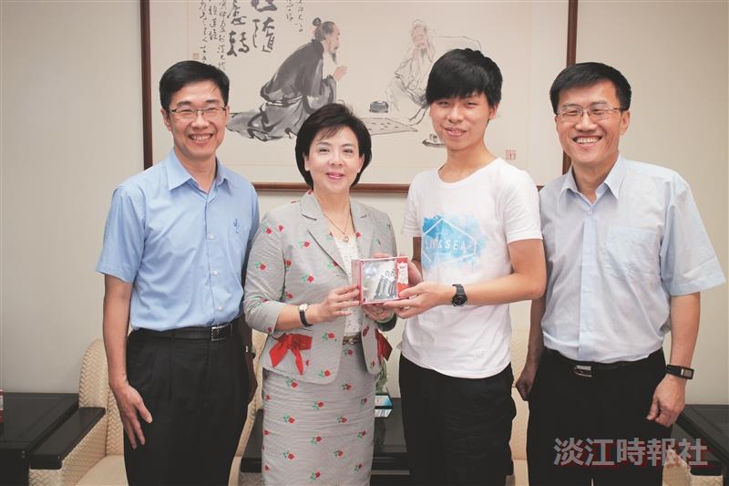 校務會議 張校長頒5系獎勵系所發展