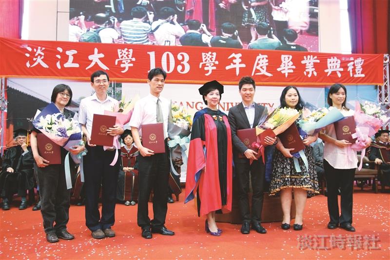 感謝淡江栽培 畢業生展翅 張校長勉勵：願景與行動俱在足以改變世界