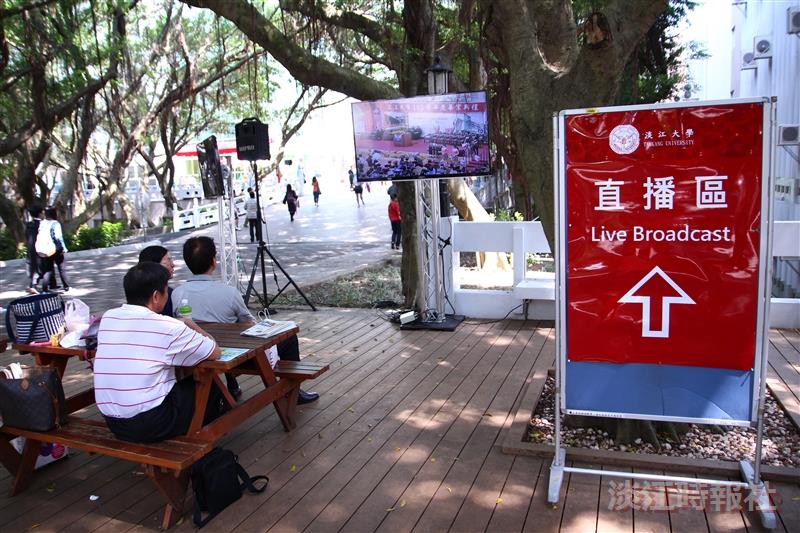 13日畢典之家長接待區-行人徒步區