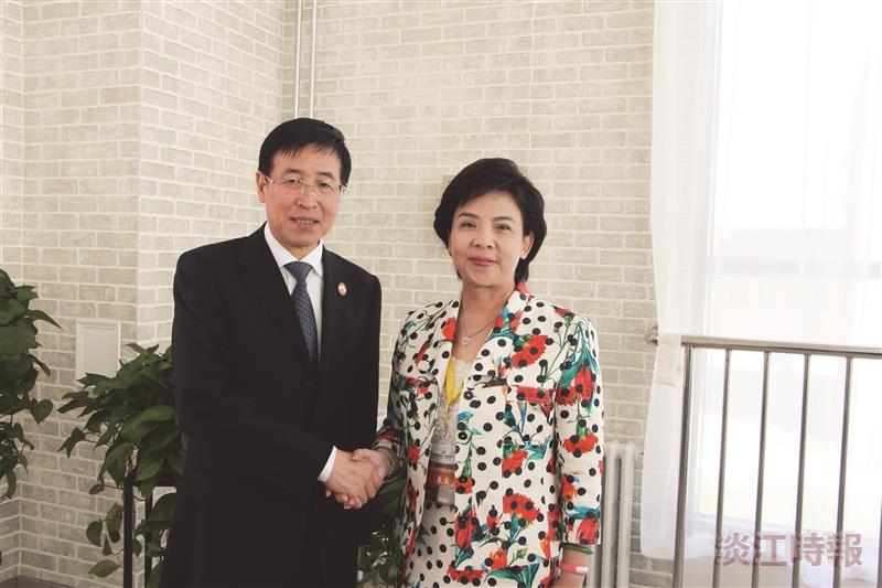 張校長赴天津大學賀雙甲子校慶 華北校友聯誼會熱烈歡迎