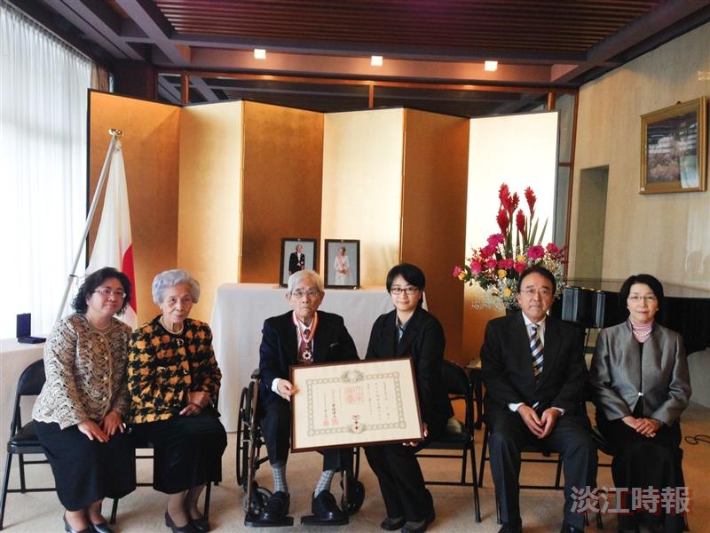 林丕雄獲日本旭日中綬章
