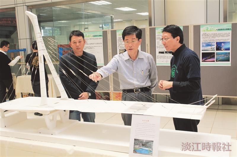 多國學者研討風工程開幕展風場模型