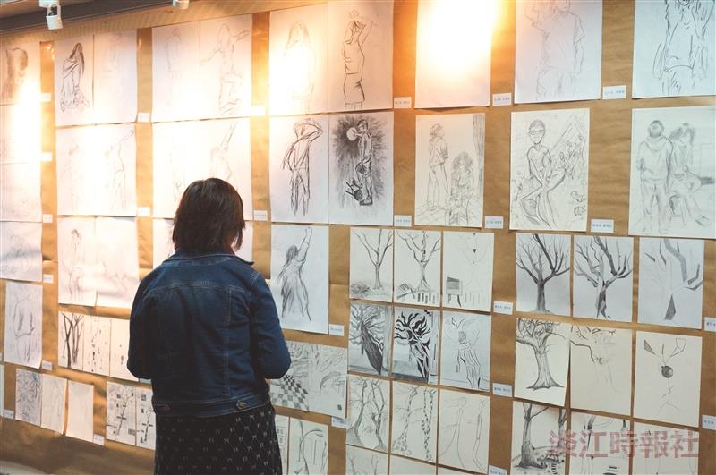 海博館展114幅師生素描