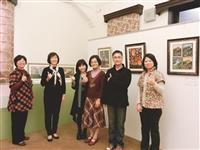 押花班受邀中山堂展出
